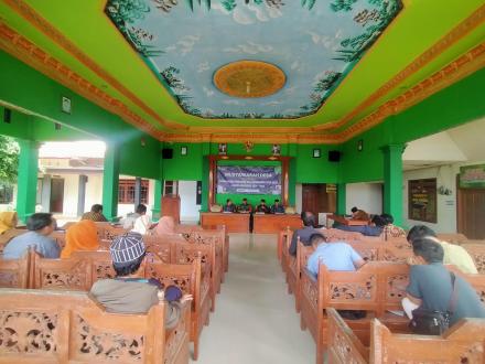 Musdes Dalam Rangka Penetapan RPJMDesa Jombok